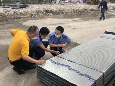 商標侵權建材流入建筑工地，龍灣執法部門重拳出擊